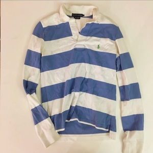 Ralph Lauren polo rugby blue shirt small